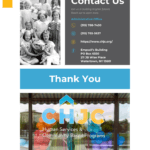 2024-2025 CHJC Annual Impact Report - back cover with contact information